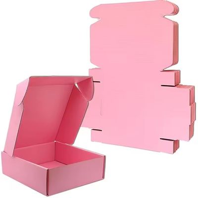 Mua Hộp đóng gói thương hiệu màu hồng thân thiện với môi trường Hộp bìa in Kraft online manufacture