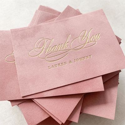 Nhập nước nến nhãn in Thẻ Velvet Square Thẻ cho lời mời ngày lễ