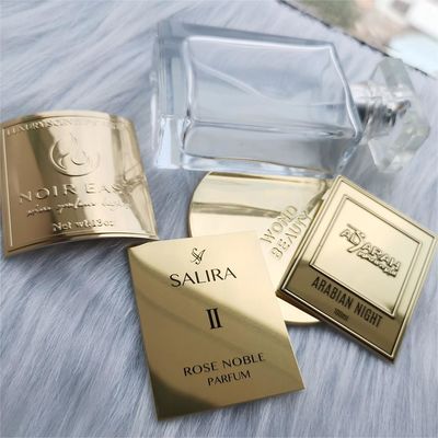 Mua Logo kim loại tùy chỉnh nhãn dán nhãn cho mỹ phẩm chai thủy tinh nước hoa mỹ phẩm nến online manufacture