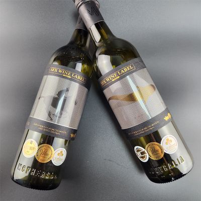 Giá tốt. Holographic Dynamic Wine Custom Sticky Labels in ấn nhãn dán kinh doanh ODM trực tuyến
