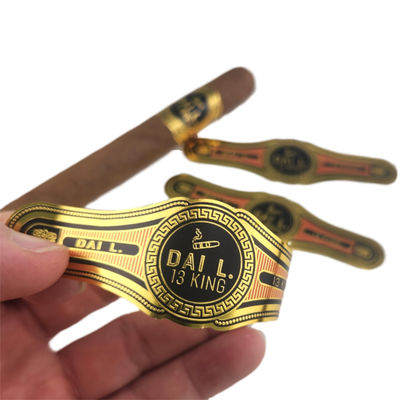 Giá tốt. Chất chống nước in Flexographic in Cigar Band in Truyện cưới dán nhãn để in trực tuyến