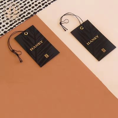 Giá tốt. Màu sắc Custom Kraft in quần áo Tags chống nước Logo tùy chỉnh Tags cho quần áo trực tuyến