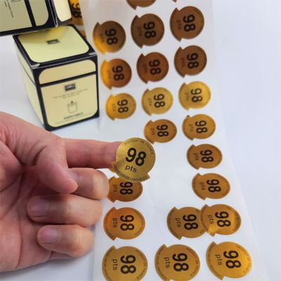 Giá tốt. OEM Custom Waterproof Candle Warning Stickers Label nến đơn giản trực tuyến