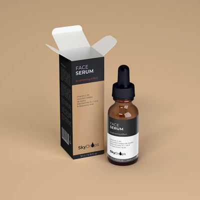 Giá tốt. 30ml 50ml hộp giấy chăm sóc da Bao bì làm đẹp trực tuyến