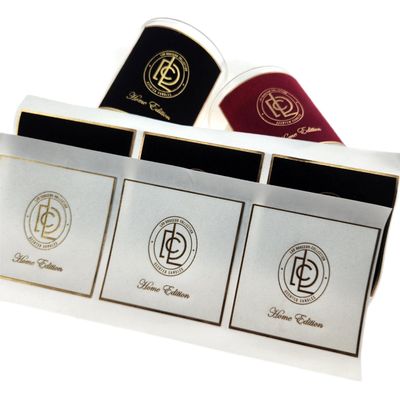Giá tốt. Hot Sale Velvet Sticker Labels Phụ nữ nước hoa OEM Original nước hoa Nhãn kim loại để tự dán trực tuyến