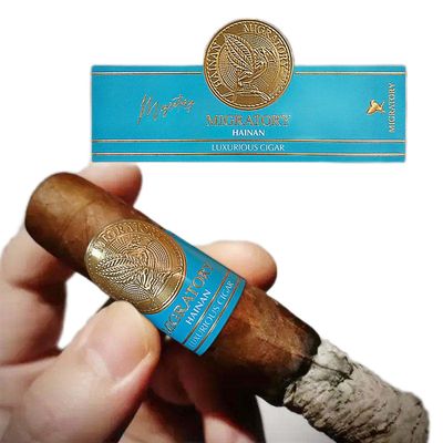 Giá tốt. Luxury 3D Effect Cigar Label with Pantone Color and UV Printing for Premium Cigar Bands trực tuyến