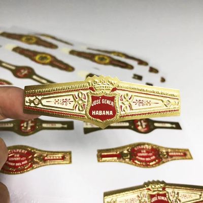 Giá tốt. ISO9001 Certified Waterproof Cigar Label with Custom Logo and Gold Foil Embossing for Premium Cigar Bands trực tuyến