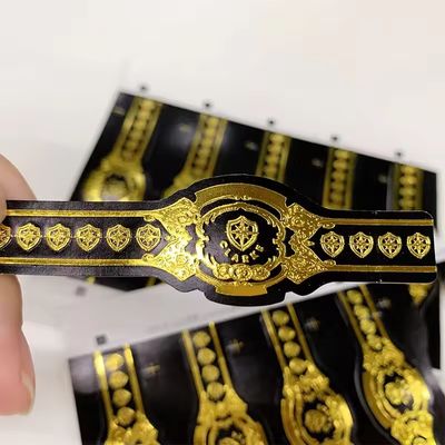 Giá tốt. Custom Shape ISO9001 Certified Full-automatic Production Gold Foil 3D Embossed Cigar Label for Premium Cigars trực tuyến